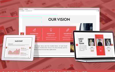 Badjoe - modello di abbigliamento PowerPoint