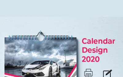 Calendrier Design 2020 Planner