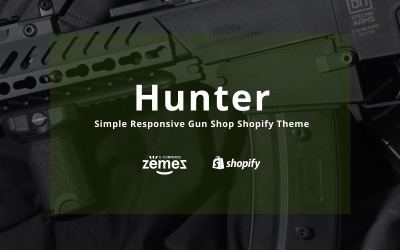 Hunter - Jednoduché Shopify téma Shop Shop Shopify
