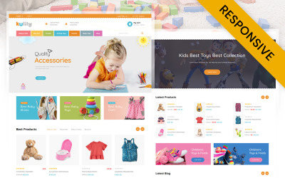 Kulily - Gyerekbolt PrestaShop téma