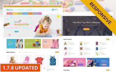 Kulily - Tema de PrestaShop para Tienda Infantil