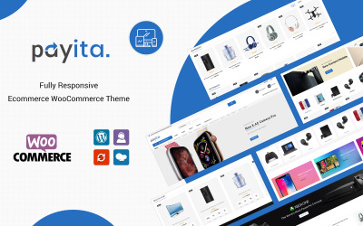 Responsywny motyw WooCommerce Payita - Multi-Purpose Electronic #87340