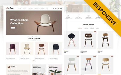 Rocker - Modèle réactif OpenCart pour magasin de meubles