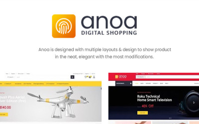 Anoa Supermarket PrestaShop Theme