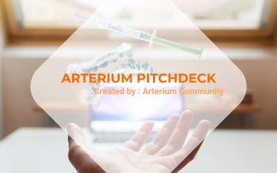 Arterium - Yaratıcı Medic PowerPoint şablonu