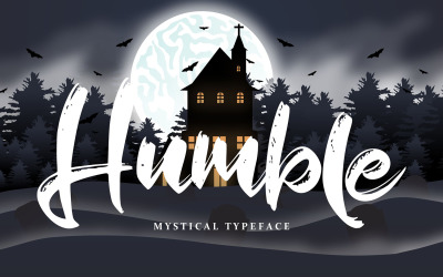 Humble | Mystical Typeface Font