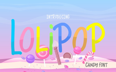 Lolipop | Candy Funny Font