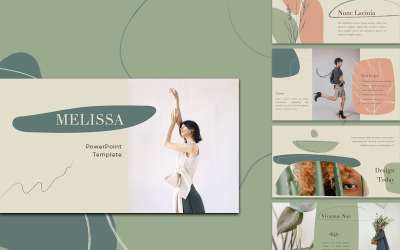 Melissa PowerPoint sablon 87405