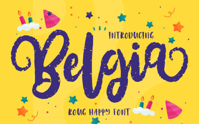 Belgia | Carattere felice decorativo