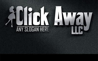 Clickaway - svatební logo