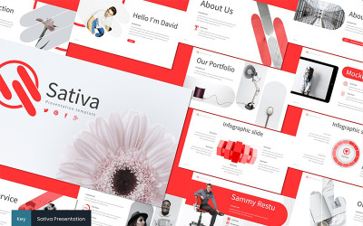 Sativa - Keynote-Vorlage