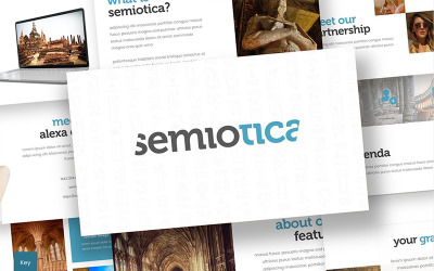 Semiotica - szablon Keynote