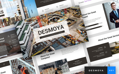 Desmoya - Construction Presentation - Keynote template