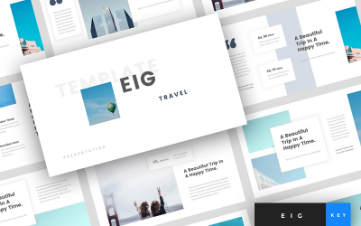 Eig - Présentation de voyage - Modèle Keynote