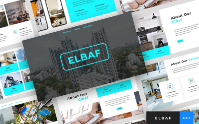 Elbaf - prezentace bytu - šablona Keynote