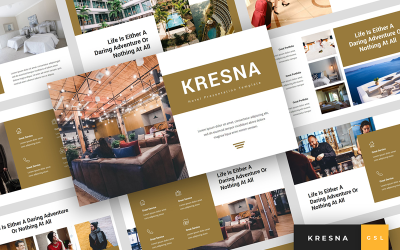 Kresna - Hotellpresentation Google Slides