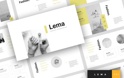 Lema - Presentación de moda en Google Slides
