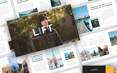 Lift - Creative Presentation Google Slides