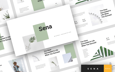 Sena - Apresentação mínima do Google Slides