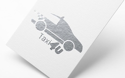 Taxi4U - Cab Logo sjabloon
