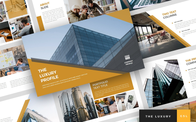 The Luxury - Pitch Deck-presentatie Google-dia's