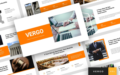 Vergo - Lawyer Presentation Google Slides