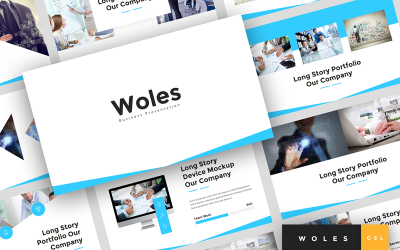Woles - Apresentação de negócios Google Slides