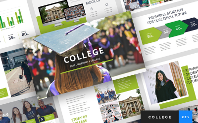 学院-大学介绍-主题演讲模板