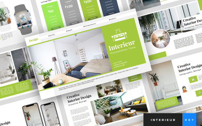 Interieur - Presentazione dell&amp;#39;interior design - Modello di keynote