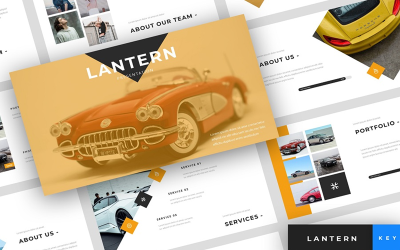Lantern - Car Dealership Presentation - Keynote template