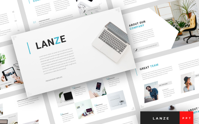Lanze - 营销演示文稿的PowerPoint模板