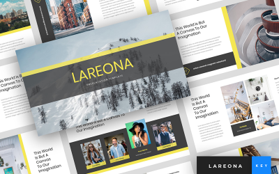 Lareona - Kreativ presentation - Keynote-mall