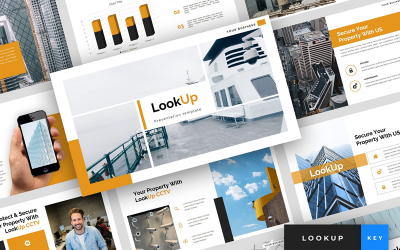 LookUp - CCTV Presentation - Szablon Keynote