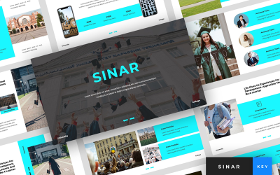 Sinar - Universitaire presentatie - Keynote-sjabloon