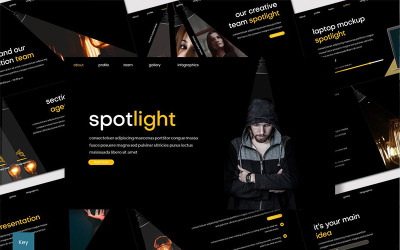 Spotlight - Keynote-Vorlage