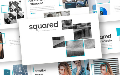 Squared - Keynote şablonu