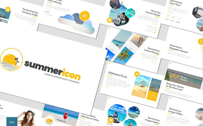 Summericon - шаблон Keynote
