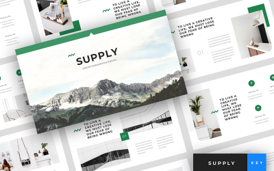 Supply - Creative Presentation - Keynote-mall