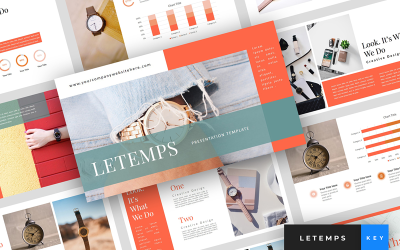 Letemps - Guarda la presentazione - Modello di Keynote