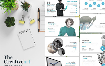The Creativeart - Modello di Keynote