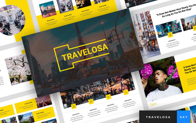 Travelosa - японська презентація - основний шаблон
