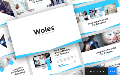 Woles-业务演示-主题演讲模板