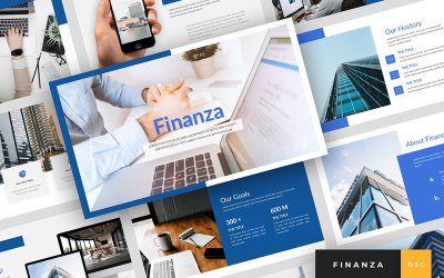 Finanza - Apresentação de finanças Google Slides