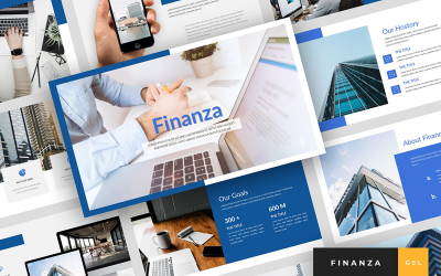 Finanza - Finanspresentation Google Slides