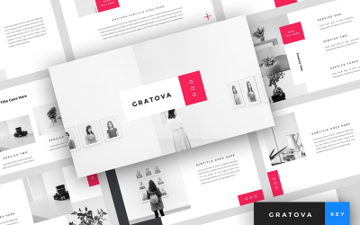 Gratova - Kreativ presentation - Keynote-mall