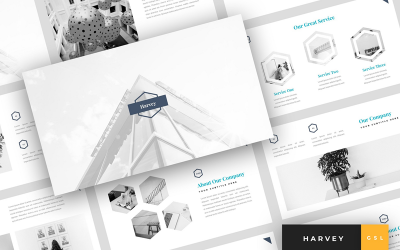 Harvey - Kreative Präsentation Google Slides