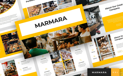Мармара - Презентация пекарни Google Slides