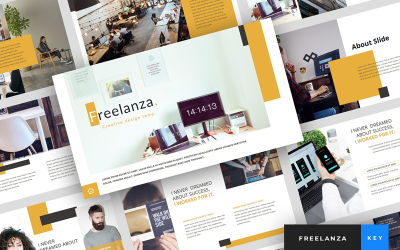 Freelanza - Presentazione freelance - Modello di keynote