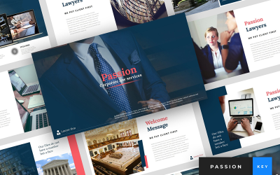 Passione - Presentazione Avvocato - Modello di Keynote