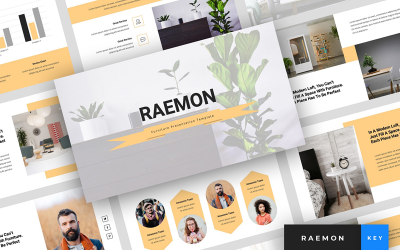Raemon - Bútorbemutató - Keynote sablon